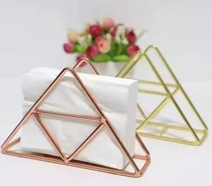 Premium <b>Matte</b> Black Napkin Holder Minimalist Pyramid Design Metal Tissue Organizer For Home Cafe And Restaurant <b>Table</b> - Product Image 2