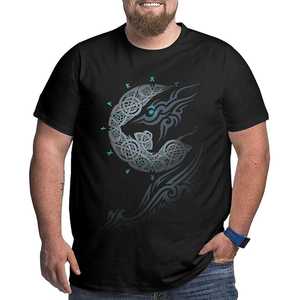 T-shirts à carreaux tendance pour hommes grandes tailles 100 % coton respirant séchage rapide tissu jersey écologique coupe oversize épaules tombantes - Product Image 6