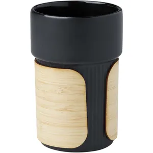 Gobelet en bambou durable Fika, tasse en céramique écologique pour le merchandising - Product Image 2