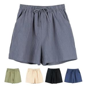 <b>Men's</b> 100% Cotton Solid <b>Pattern</b> <b>Swim</b> <b>Shorts</b> Summer Beach Clothing Pants-Sexy Surf Board Trunks & <b>Shorts</b> - Product Image 1