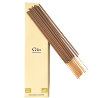 Bâtons d'encens biologiques de 8 pouces, musc pur, bois de santal, encens, huiles essentielles, arômes naturels, emballés en boîtes pour lampes à parfum