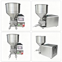 Machine à déposer automatiquement les gâteaux de petite taille pour usage commercial, 13L, en acier inoxydable, pour le remplissage de crème et la décoration de cupcakes