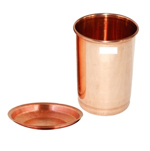 Copas de vino de vidrio de metal de cobre de diseñador a bajo precio Diseños de moda Diseños más de tendencia Uso muy exigente en hoteles - Product Image 3