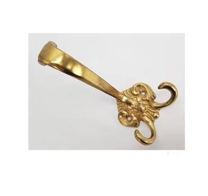 Crochet de clé en laiton de haute qualité avec diamant 3 broches pour clés crochet de cintre maison mural décorer - Product Image 4