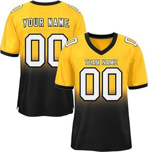 Maillot de football américain par sublimation personnalisé en gros Uniformes de football américain cousus pour jeunes et collèges surdimensionnés - Product Image 1