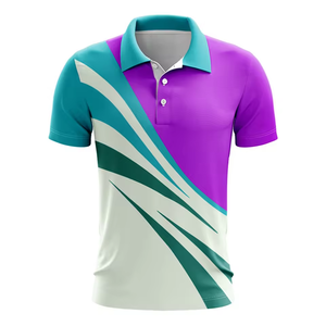 Camiseta Polo Sublimada Personalizada para Hombre, Camisetas de Equipo de Carreras al por Mayor, Camiseta Polo para Hombre - Product Image 3