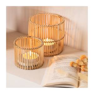 Cheapest Price <b>Rattan</b> <b>Lantern</b> Home Decoration New Trend Woven <b>Rattan</b> Candle Holder Made in Vietnam - Product Image 1