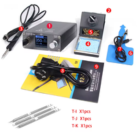 OSS TEAM T12-X Plus Station de soudage fer électronique T12 embouts pour téléphone BGA Station de reprise outils température intelligente