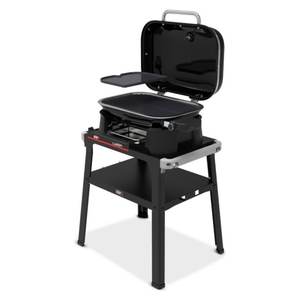 Parrilla Eléctrica para Barbacoa LUMIN Negra 1501652 con Soporte, 2200W, Solución Práctica para Cocinar al Aire Libre - Product Image 2