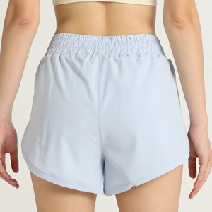 Shorts de sport décontractés pour hommes, été, yoga, amples, taille mi-haute, séchage rapide, respirants, double couche, pour activités de plein air, course à pied - Product Image 3