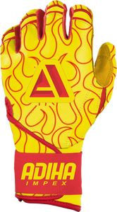 ถุงมือตีเบสบอลคุณภาพพรีเมียม ราคาขายส่ง ถุงมือตีเบสบอลลายไฟ - Product Image 4