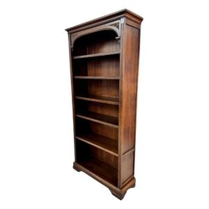 Vitrine antique Vitrine classique Bibliothèque en bois conçue pour l'intérieur des meubles de maison de style européen - Product Image 2