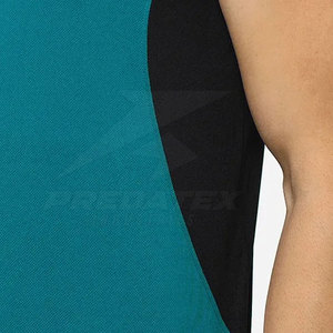 Offre Spéciale 100% chemise sans manches en coton pour adultes nouveau style respirant décontracté mode motif solide - Product Image 6