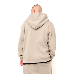 Sweat à capuche unisexe en molleton de grande taille pour hommes, technique de broderie en coton de haute qualité pour l'hiver - Product Image 5