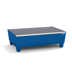 Bacino di contenimento in acciaio per 2 barili da 200 litri - Product Image 1