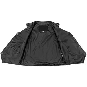 Chaleco de cuero de talla grande para mujer de otoño, chaleco de piel sintética pura para motocicleta de Invierno para mujer, forros de algodón, estilo callejero femenino - Product Image 5