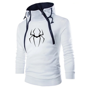 Sudaderas con Capucha Extra Grandes, Personalizadas, Bordadas, 100% Algodón, Resistentes al Viento, Ecológicas, para Hombre, Invierno, Otoño, Suaves y Transpirables - Product Image 4