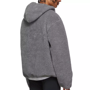 Mens <b>Sherpa</b> <b>Hoodies</b> Warm Fleece Jacket Soft Comfortable Casual Wear Thick Winter Coat Cheap Wholesale Clothing For Sale Online - Product Image 3