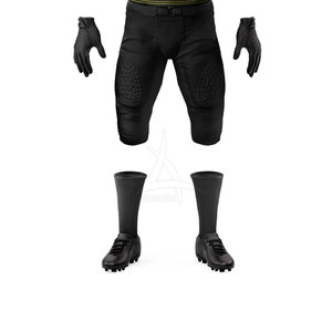 Uniforme de football américain personnalisé à faible MOQ, manches courtes d'été, respirant, confortable, vêtements de sport - Product Image 4