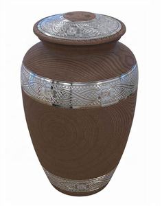 NUEVA LLEGADA VENTA ENTERA URNA DE CENIZAS HUMANAS METAL CLÁSICO SUMINISTROS FUNERARIOS URNA PARA CENIZAS HUMANAS - Product Image 2