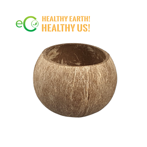 Venta al por mayor de tazas de coco artesanales vietnamitas/taza de cáscara de coco para bebidas con logotipo grabado con láser hecho en Vietnam hecho por Eco2go - Product Image 2