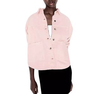 Vestes en jean unisexes coupe classique, haute qualité, tendance, respirantes, séchage rapide, coupe-vent, vêtements d'extérieur printemps 2026 - Product Image 2