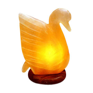 Lampe à sel de roche de l'Himalaya Bol à feu de sel de roche de l'Himalaya Lampe en forme d'animaux Lampes à forme géométrique - Product Image 2