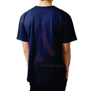 Maillot de baseball et de softball unisexe en gros, personnalisable, respirant, polyester 220g, col en V, séchage rapide, antibactérien, sublimation intégrale, le meilleur - Product Image 2