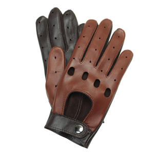 Custom Goatskin Men's Leather Full <b>Finger</b> <b>Gloves</b> Lambskin Car Driving <b>Gloves</b> Sheepskin Goat Skin Leather Drive <b>Gloves</b> For Unisex - Product Image 4