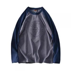 เสื้อฮู้ดดี้และเสื้อสเวตเชิ้ตผู้ชายผ้าฝ้ายสำหรับฤดูหนาวปักโลโก้ตามสั่ง คอกลม ทรงพูลโอเวอร์ มีไซส์พลัส - Product Image 5