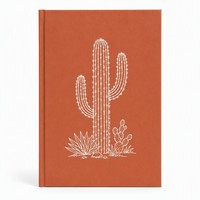 Carnet en terre cuite à motif cactus, impression personnalisée, bloc-notes professionnel en gros