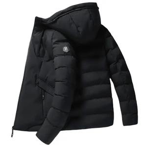 2024 veste hybride de vêtements d'extérieur décontractés personnalisés pour les manteaux pour hommes veste imperméable d'hiver en peluche - Product Image 3