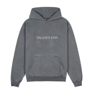 เสื้อฮู้ดพิมพ์ลายตามสั่งสำหรับฤดูใบไม้ร่วง ผ้าขนสัตว์ ทรงโอเวอร์ไซส์ ใส่ได้ทั้งชายและหญิง เป็นมิตรต่อสิ่งแวดล้อม ป้องกันการเป็นขุย - Product Image 1