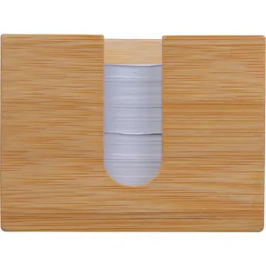 Porta Carte Personalizzato in Bambù NATALINE per Organizzazione Gadget - Product Image 3