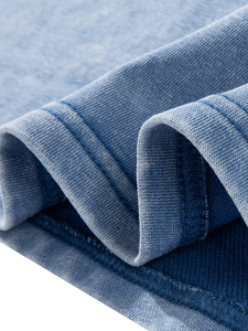 Camiseta de fitness de gran tamaño Vintage para hombre personalizada al por mayor 100% algodón de peso pesado suelta nueva colección para Primavera Verano - Product Image 5