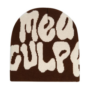 Gorro de invierno, gorro cálido suave de punto personalizado, ajuste ajustable para hombres y mujeres, gorro informal para exteriores, ropa de calle elegante y cómodo - Product Image 3