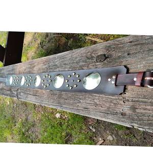 เข็มขัดหนังดีไซน์ใหม่ ปรับขนาดได้ หัวเข็มขัดคุณภาพสูง ผลิตในปากีสถาน ทำด้วยมือ สำหรับชุดประจำชาติ - Product Image 2