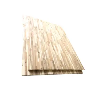 Planche stratifiée Planche articulée en bois d'acacia Pin Caoutchouc Bois du Vietnam Fournisseur Décoration Meubles Maison Et Villa