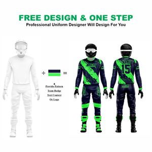 Top Trending Impresión de sublimación con estilo Fabricación al por mayor Tela de poliéster Dirt Bike Off-Road ATV Motocross Racing Gear - Product Image 2