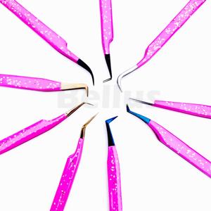 BELLUS pince à épiler d'extension de cils de vente à chaud internationale pince à cils mince en acier inoxydable approvisionnement en gros - Product Image 5