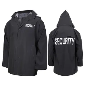 OEM 서비스 안전 겨울 가드 코트 보안 작업복 화이트 가드 유니폼