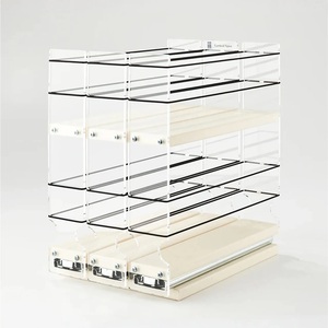 Organizador Deslizante Vertical Clásico de Acero Inoxidable para Especias, Cajón de Almacenamiento Sólido para Despensa y Gabinete de Cocina, Resistente al Agua y al Calor - Product Image 6
