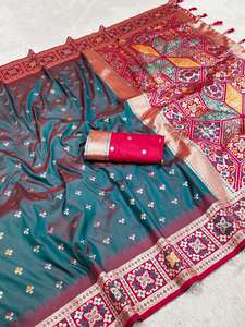 Banarasi Anupama Sarees en soie douce Marché de gros de vêtements indiens et pakistanais en Inde - Product Image 6