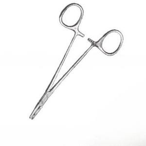 Porte-aiguille Helsey en acier inoxydable personnalisé Mâchoires lisses 13cm Instruments porte-aiguilles chirurgicaux de qualité supérieure - Product Image 6