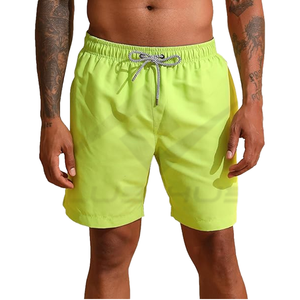 La mejor oferta de bañadores transpirables ecológicos para hombre, impermeables, de secado rápido, antiarrugas, estilo Hip Hop, tela de poliéster/algodón - Product Image 1