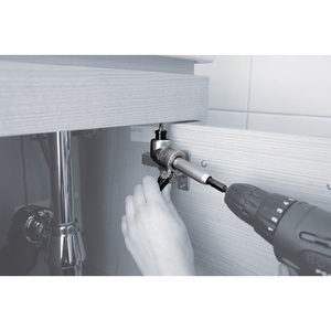 1/4" Angle Screwdriver Attachment 14 Nm Max <b>Torque</b> at 400 RPM by WIHA - Product Image 3