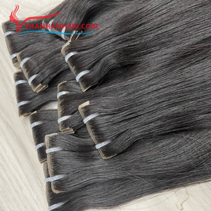 Treding produit cheveux!! Ruban invisible dans les extensions de cheveux de bande invisible de couleur naturelle sans couture de cheveux européens de Remy - Product Image 4