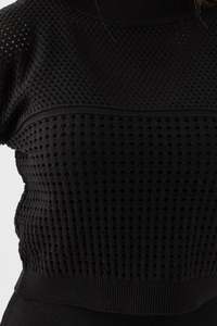 ชุดถักสองชิ้นแขนยาวสำหรับผู้หญิง, ชุดเสื้อสเวตเตอร์แขนยาวชุดเดรสใส่สบายใส่ไปออฟฟิศใส่ได้ทุกวัน - Product Image 4