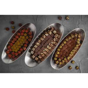 Moderno y Lujoso Tazón de Chocolate Plateado en Metal Hecho a Mano, Tazón para Mesa de Fiesta, Apto para Lavavajillas, Ecológico y Duradero - Product Image 2