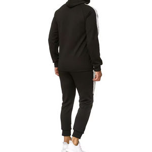 Ensemble de survêtement d'hiver 100% coton léger vierge unisexe personnalisation complète vente en gros survêtements coupe-vent disponibles tous - Product Image 4